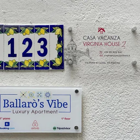Appartement Ballaro's Vibe Historical Cathedral District Palerme